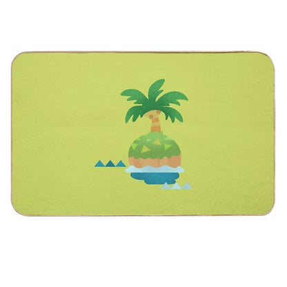 Island Loading Screen  Toxin-Free Bath Mat