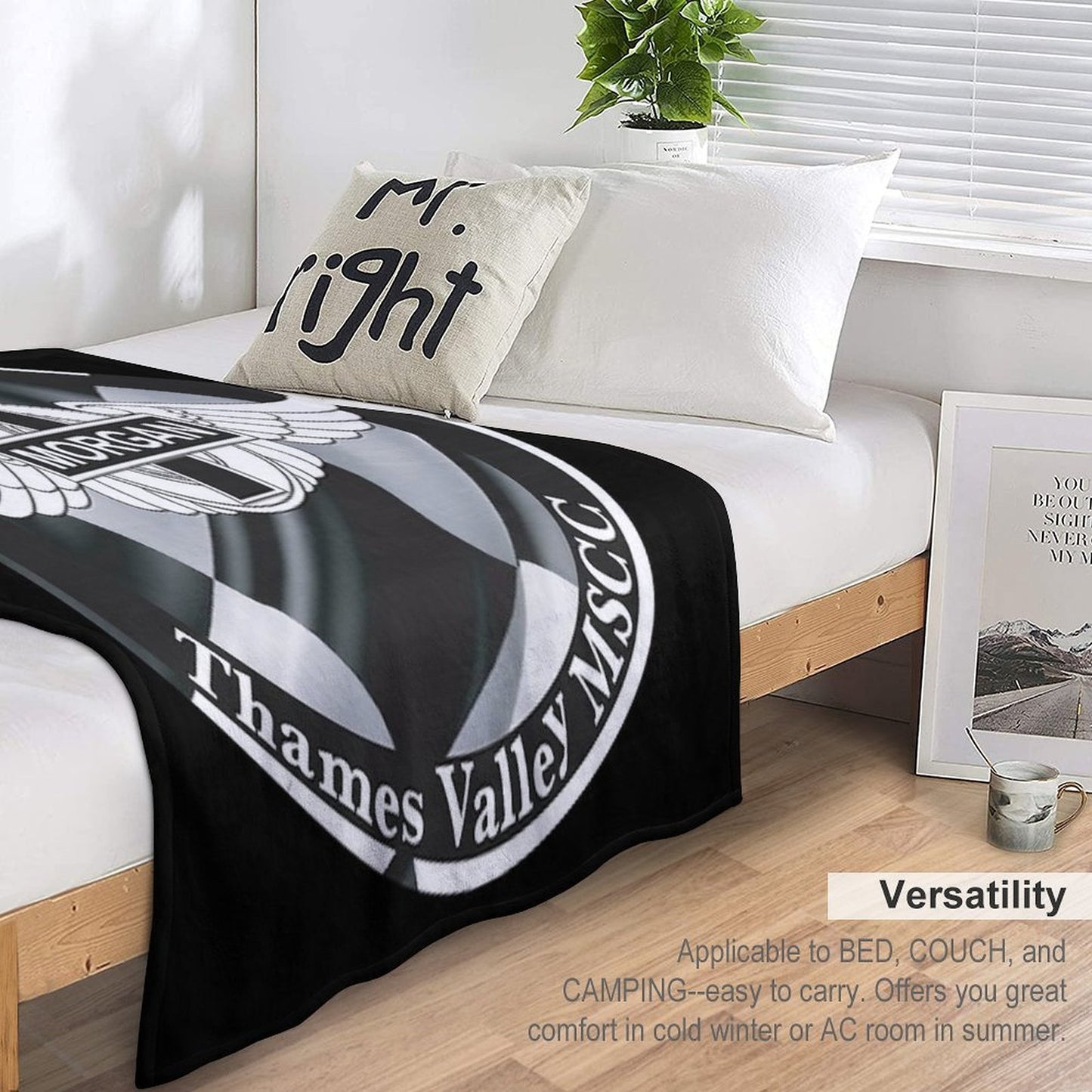 Morgan Cars Compact Throw Blanket