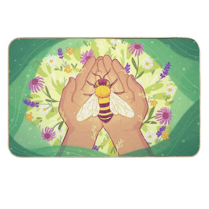 Honey Bee  Pet-Safe Bath Mat