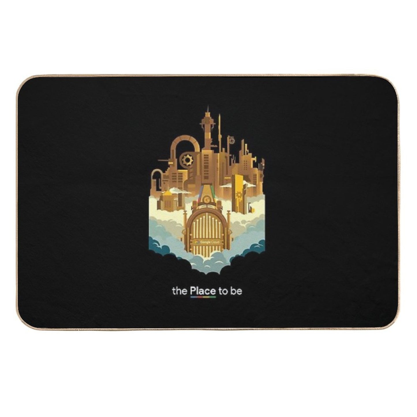 Google Cloud Platform - GCP  Easy To Clean Bath Mat