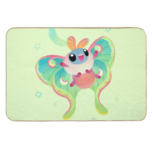 Luna Moth  Odorless Bath Mat