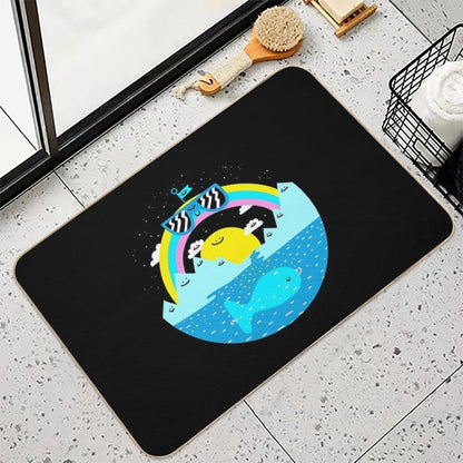 Rainbow Space World  Toxin-Free Bath Mat