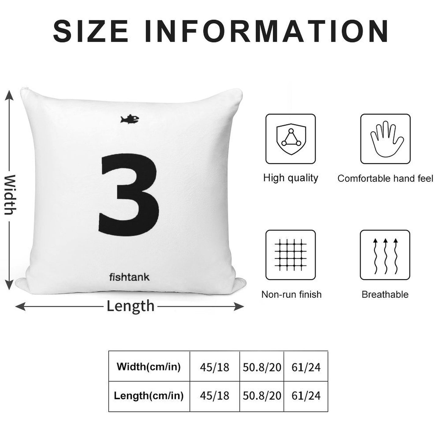 Fishtank Live Room 3 Poster Soft Decorative Cover Throw Pillow