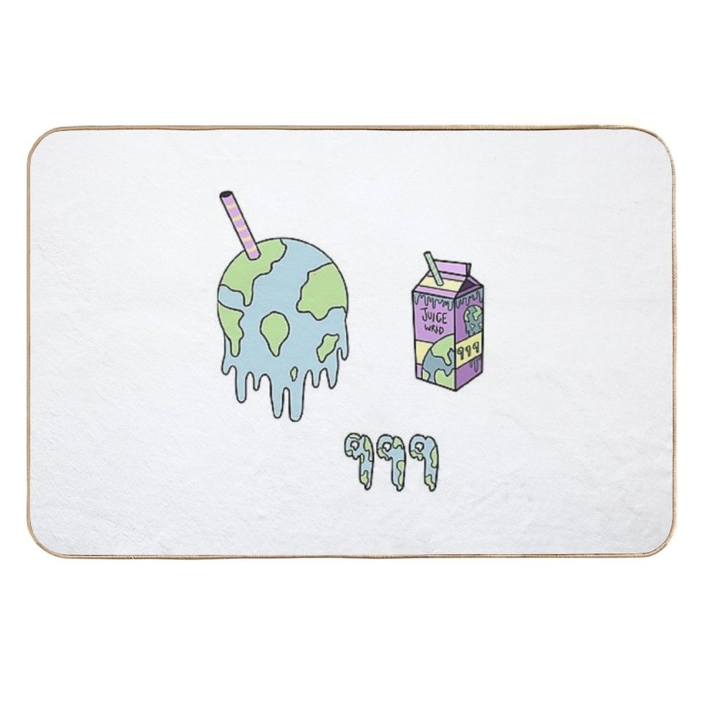 World Juice 999  Odorless Bath Mat