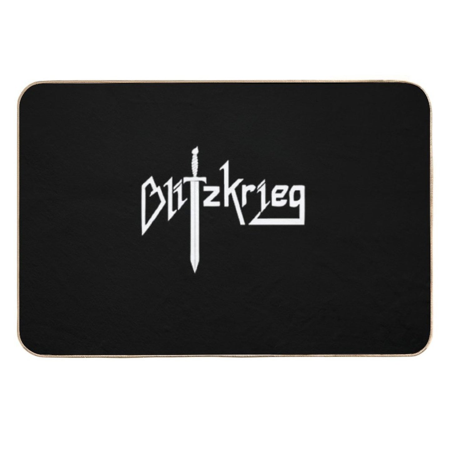 Blitzkrieg Band  Long-Lasting Bath Mat