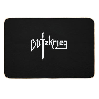 Blitzkrieg Band  Long-Lasting Bath Mat