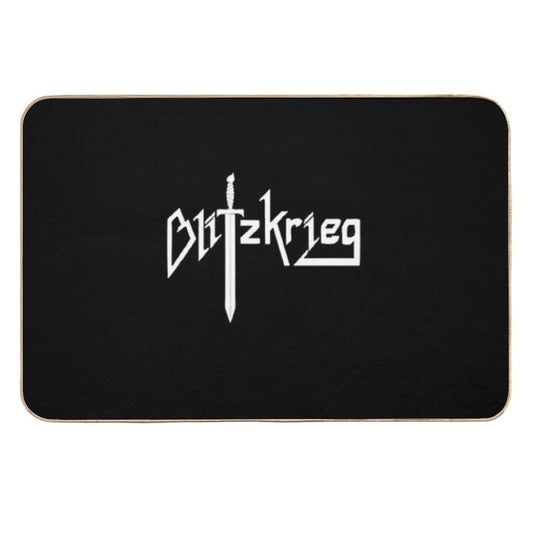 Blitzkrieg Band  Long-Lasting Bath Mat