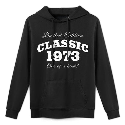 1973 Mens And Womens Birthday Durable Construction Hoodie