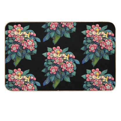 Forest Gathering, Mice And Wish.  Repositionable Bath Mat