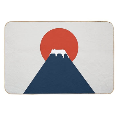 Cat Landscape 5  Toxin-Free Bath Mat