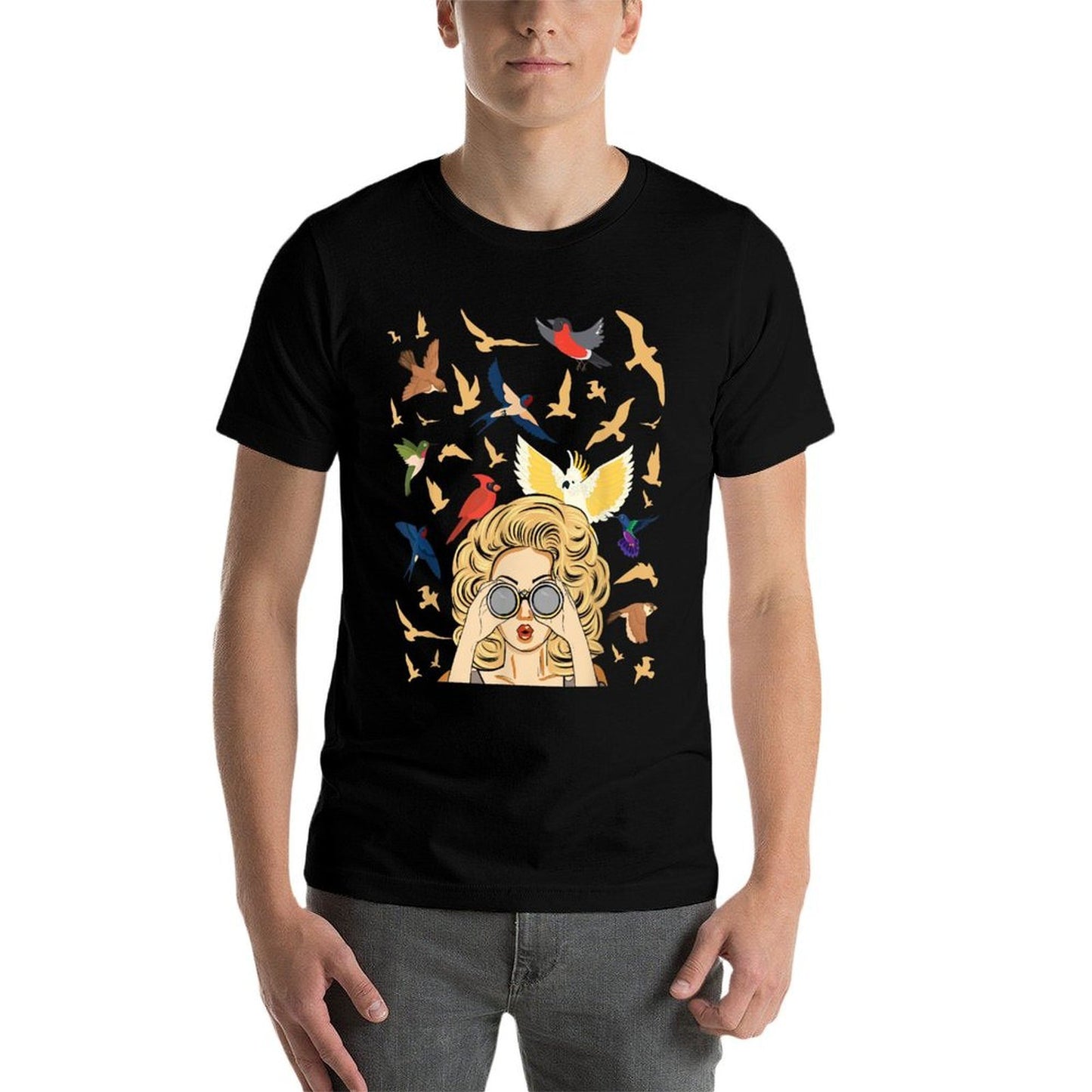 Bird Lover Birding Bird Watching Birder Bird Watcher  Quick-drying T-Shirt