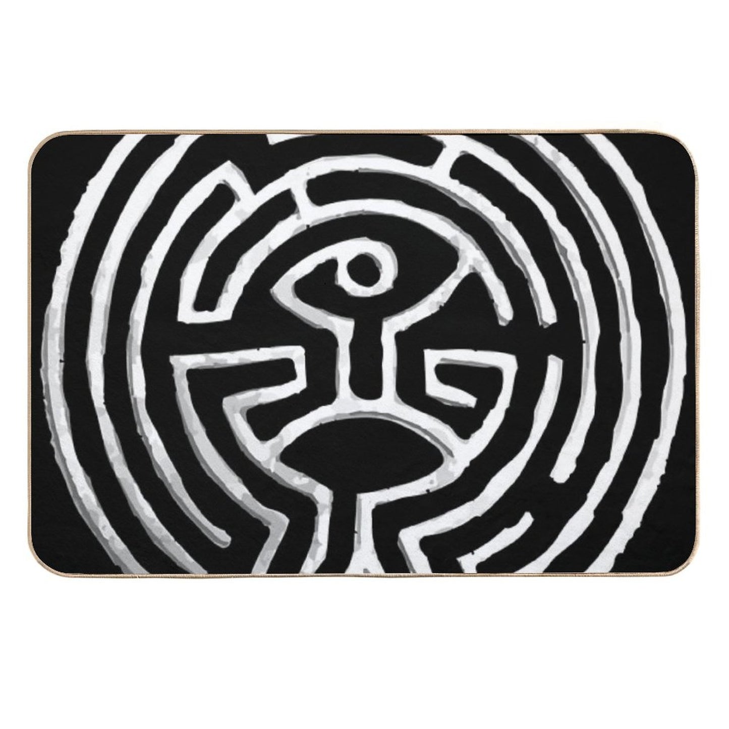 Westworld Maze  Easy Maintenance Bath Mat