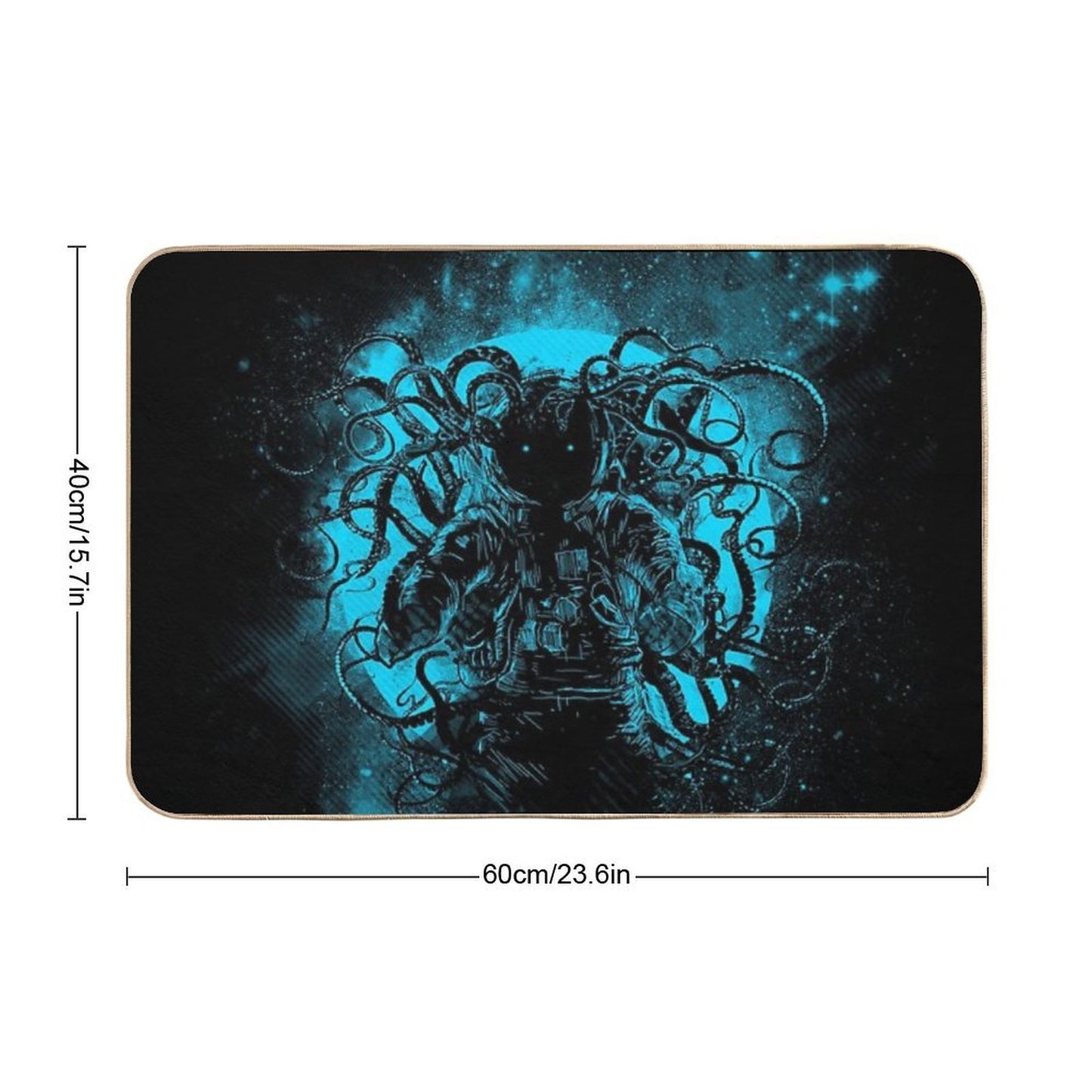 Terror from Deep Space  Repositionable Bath Mat