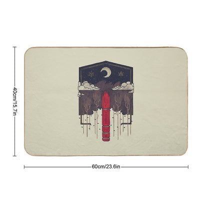 The Lost Obelisk  Pet-Safe Bath Mat