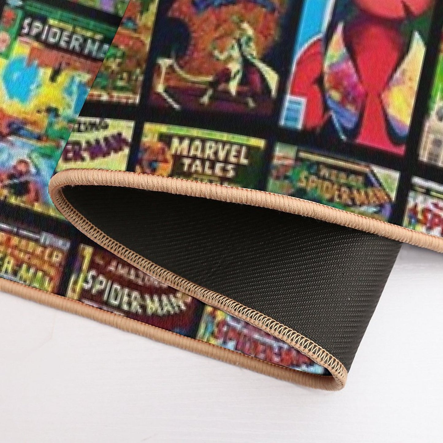 Vintage Superhero Comic Book Collection Pattern 3  Eco-Friendly Bath Mat
