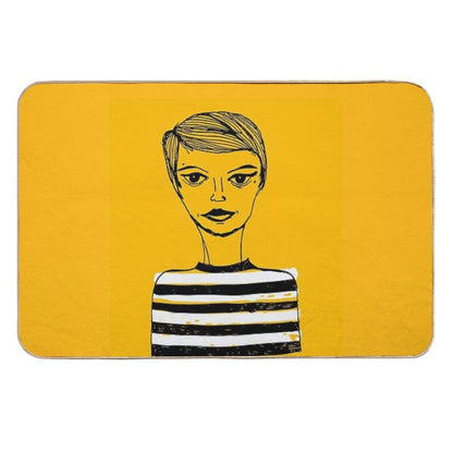 Jean Seberg  Odorless Bath Mat