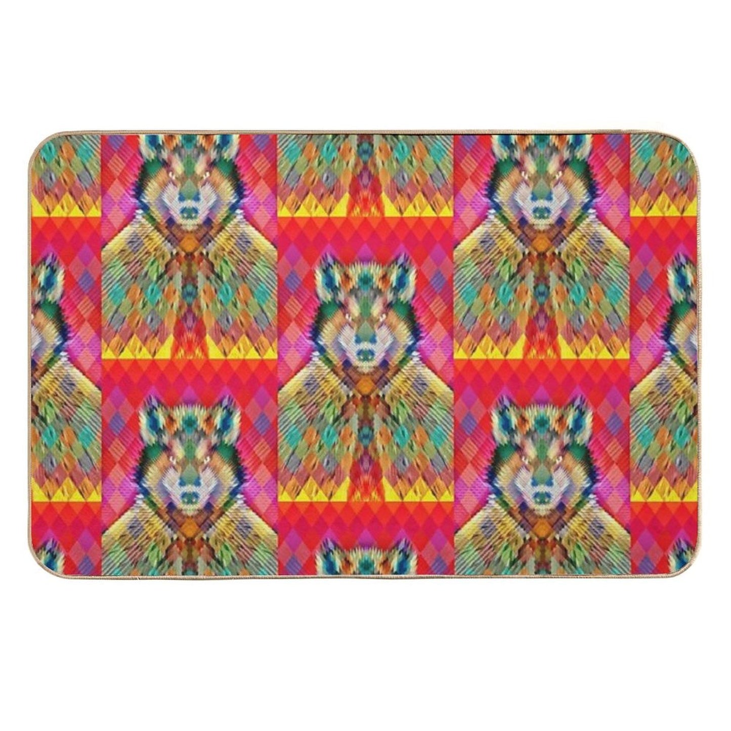 Corporate Wolf  Dirt-Trapping Bath Mat