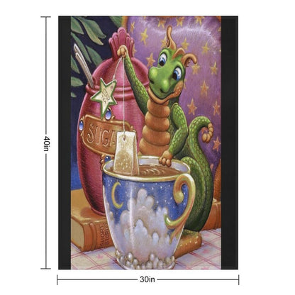 Afternoon Tea Compact Throw Blanket