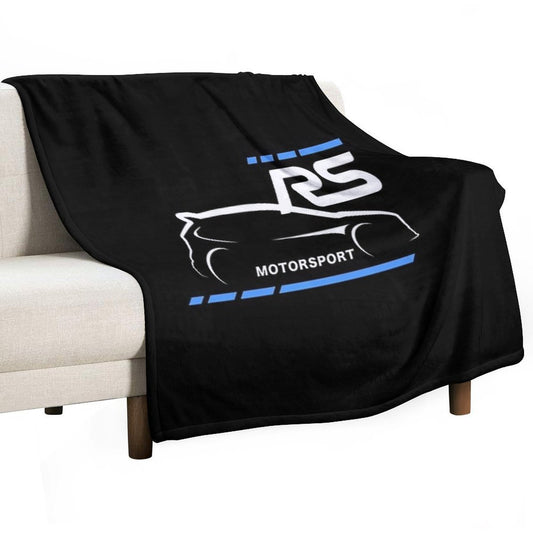Motorsport  RS Car  Drivers Shrink-resistant Throw Blanket