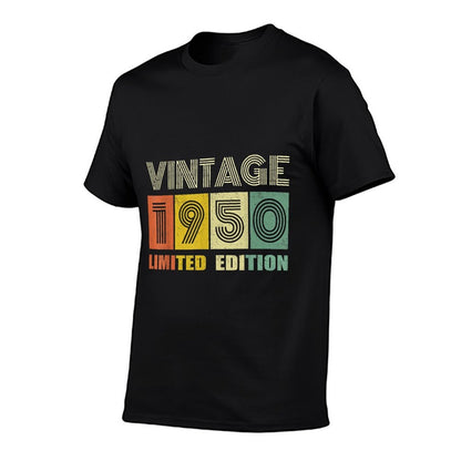 Vintage 1950 Limited Edition Gift 70th Birthday  Soft T-Shirt