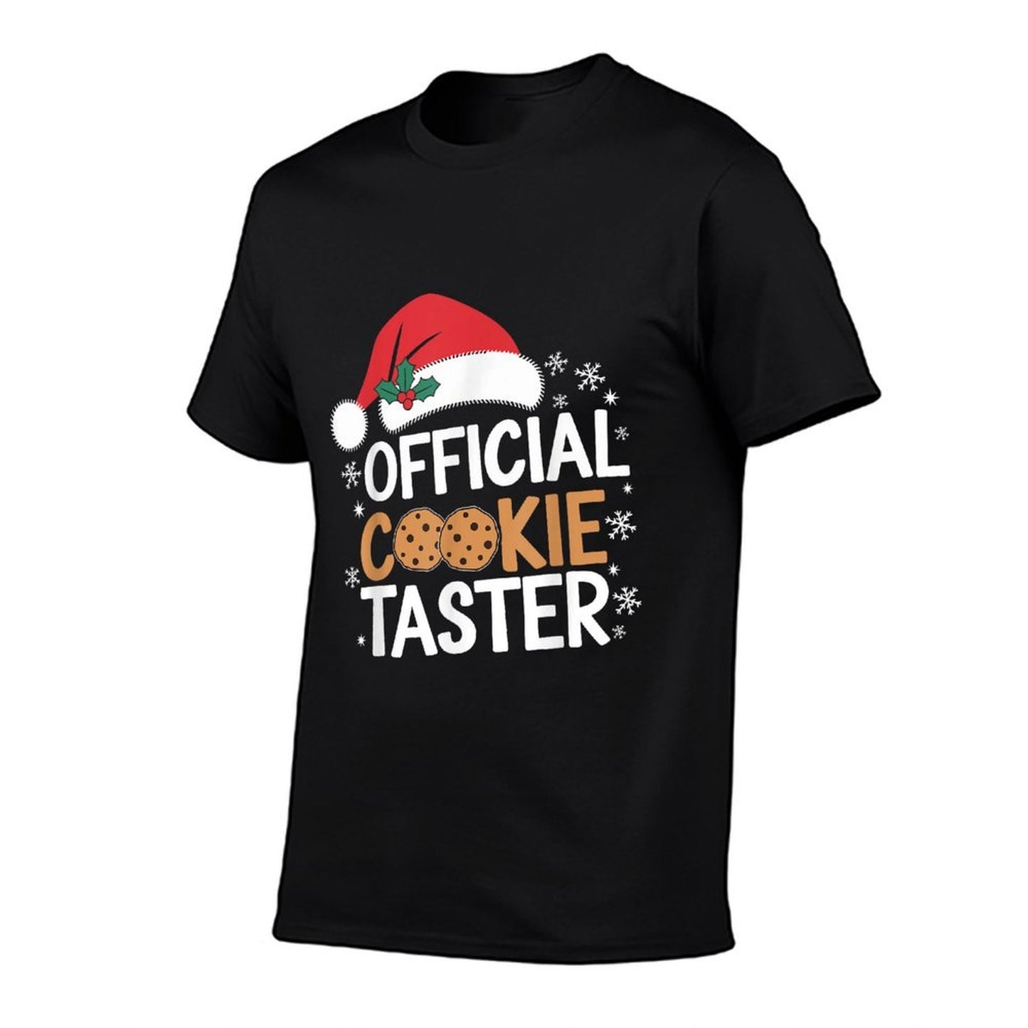 Official Cookie Tester Funny Christmas Taster Baking Crew  Summer-ready Fabric T-Shirt