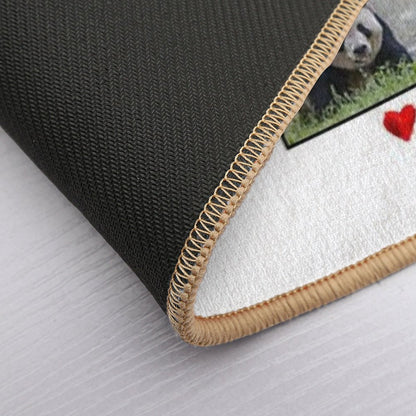 National Zoo Panda Forever in Our Hearts  Odorless Bath Mat