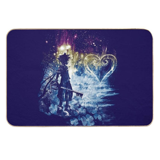 A Path to The Heart  Pet-Safe Bath Mat
