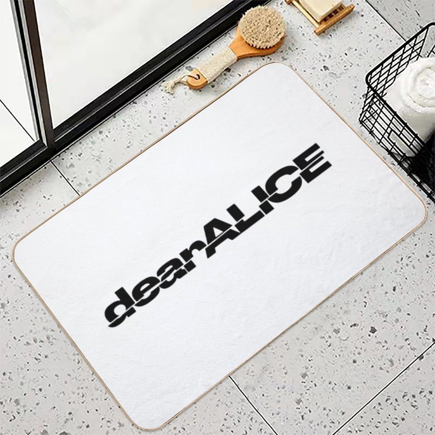 DearALICE Logo  Pet-Safe Bath Mat