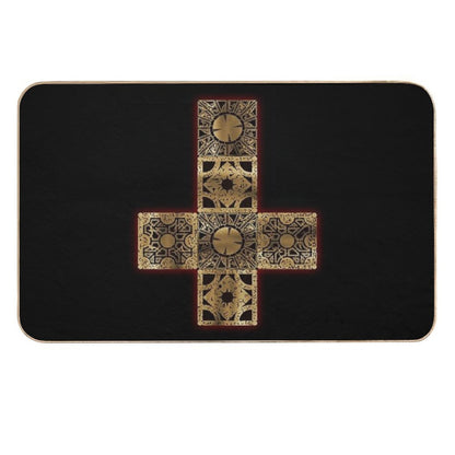 Lament Configuration Cross  Rapid-Drying Bath Mat
