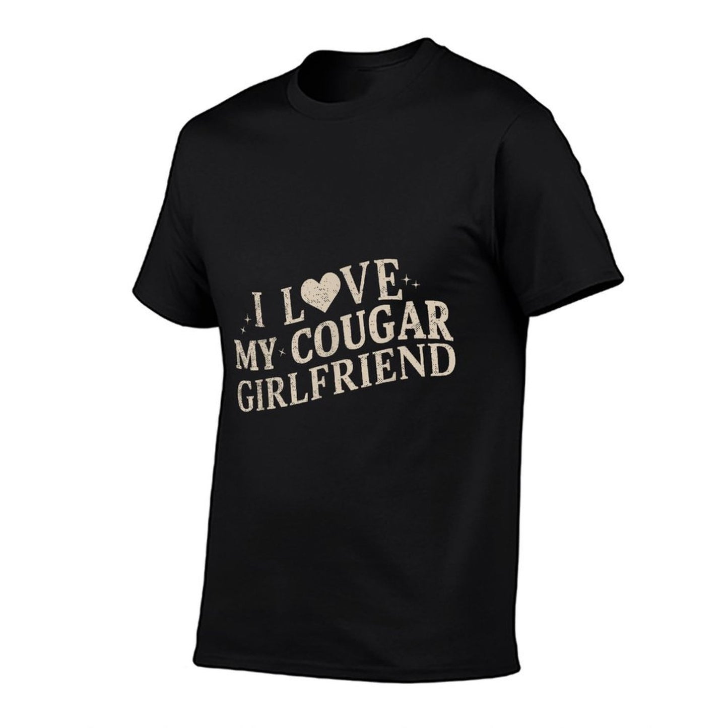 I Love My Cougar Girlfriend  Lightweight T-Shirt