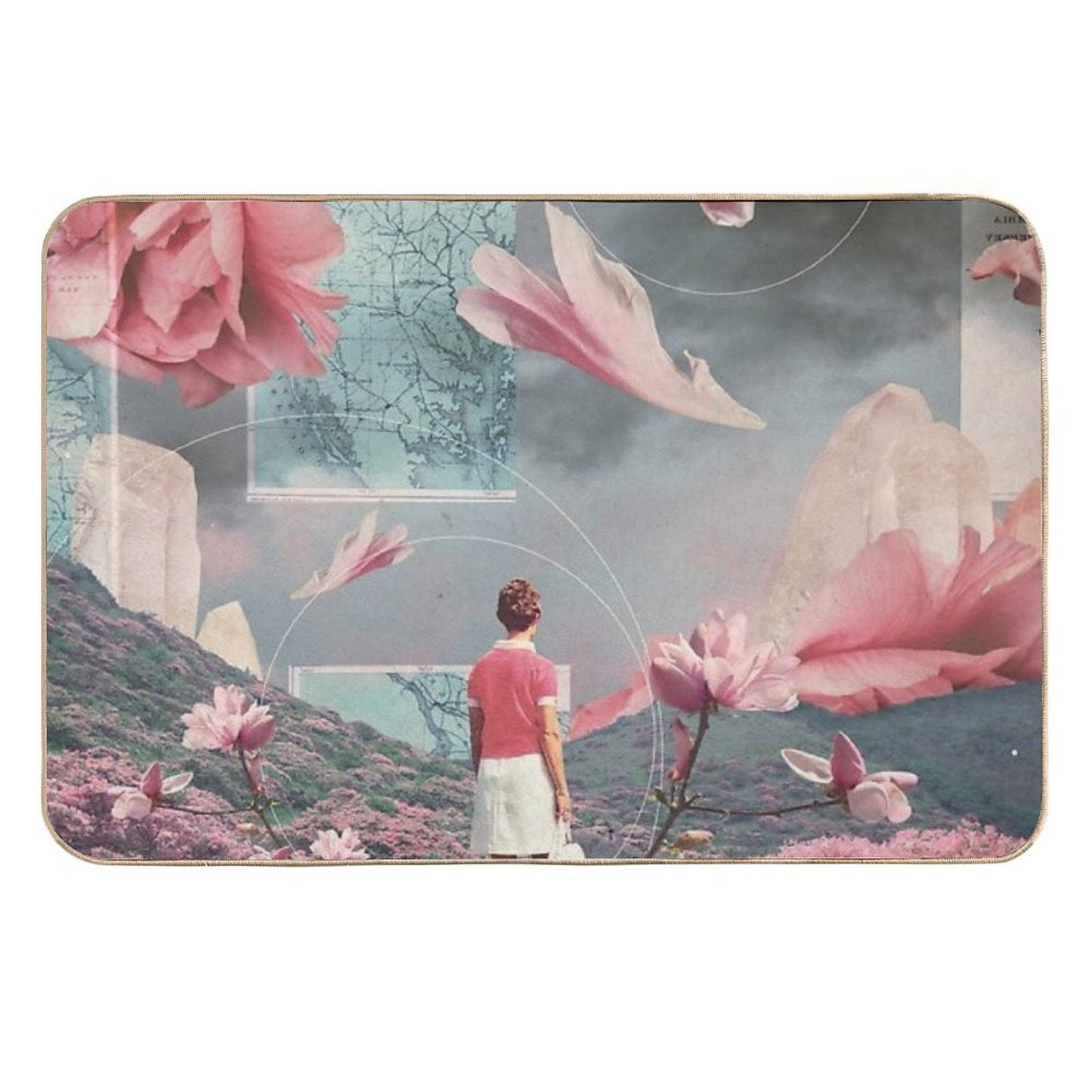 Trying to Accept The Distance  Odorless Bath Mat