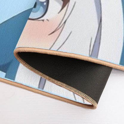 Gawr Gura Shark'd Peeker - Hololive #hololiveEnglish #holoMyth  Rapid-Drying Bath Mat