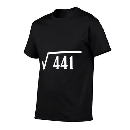 Square Root 21 Year Old Gift Funny Teacher 21st Birthday  Graphic-printed T-Shirt