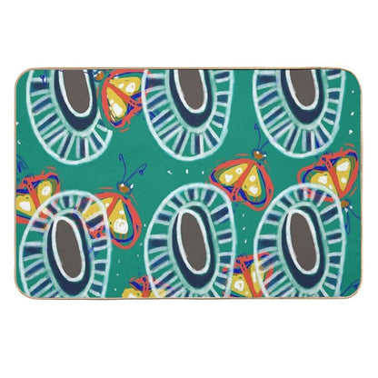 Burrudjarra Native Butterfly .  Multi-Purpose Bath Mat