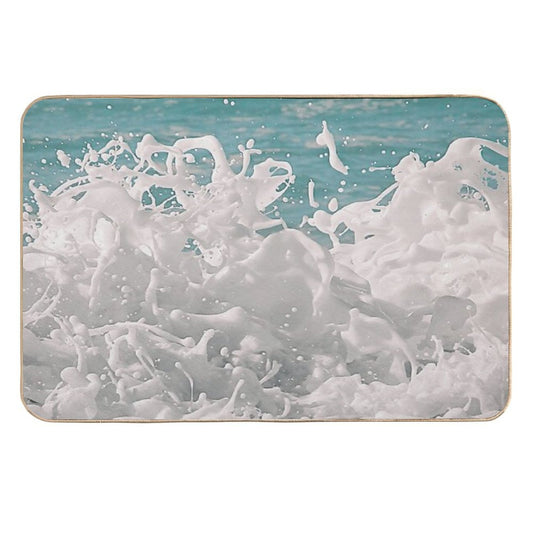Bold Splash  Easy Maintenance Bath Mat