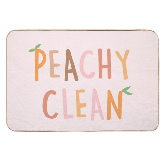Peachy Clean  Rapid-Drying Bath Mat