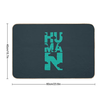 HUMAN (marrs Green)  Toxin-Free Bath Mat