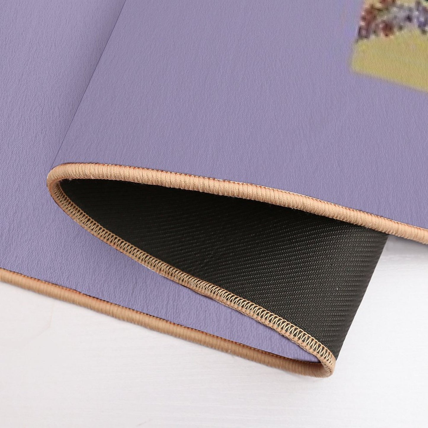 Indigo Bunting on A Twig #3  Absorbent Bath Mat