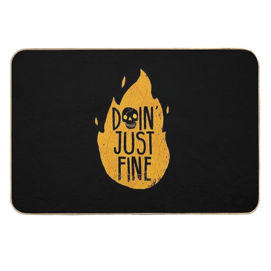 Doin' Just Fine  Multi-Purpose Bath Mat