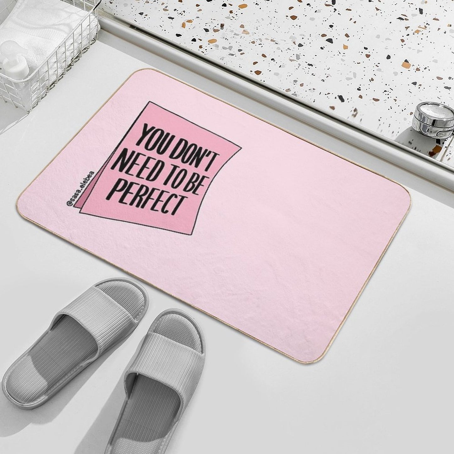 Perfect by Sasa Elebea  Multi-Purpose Bath Mat