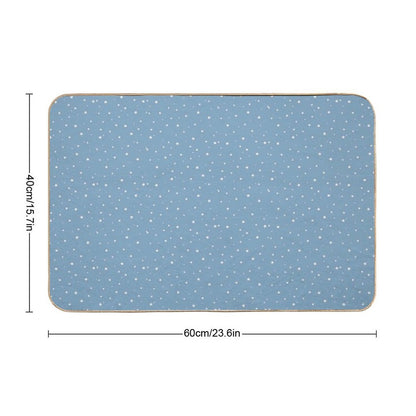 Blue Star  Slip-Resistant Bath Mat