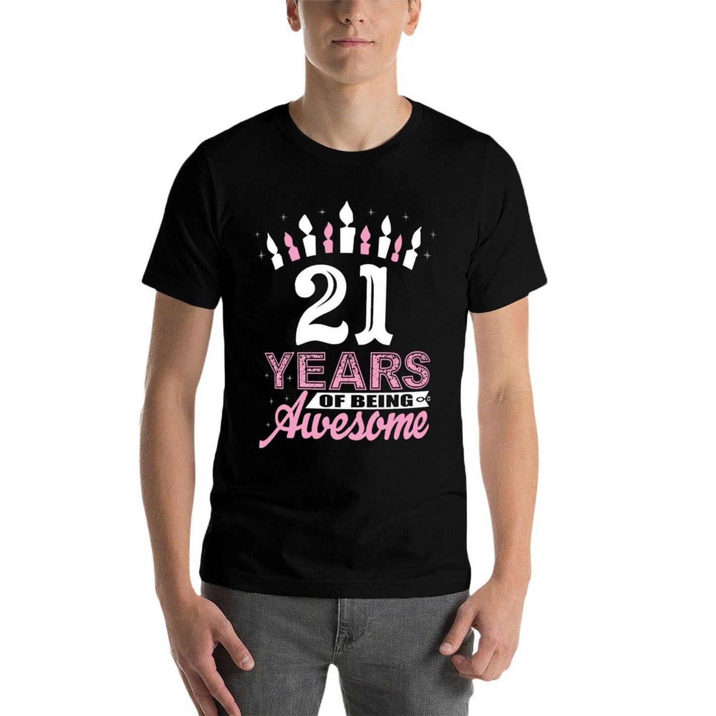 21 Years Old - Born In 1999 - 21st Birthdays For Women  Versatile T-Shirt