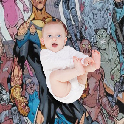 Invincible Shrink-resistant Throw Blanket