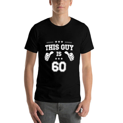 This Guy Is 60 Year Old Birthday Squad 60th B-Day Crew Party  Quick-drying T-Shirt