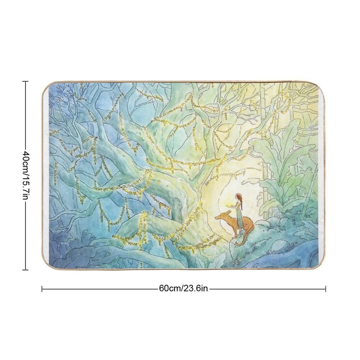 An Offering Of Light  Multi-Purpose Bath Mat