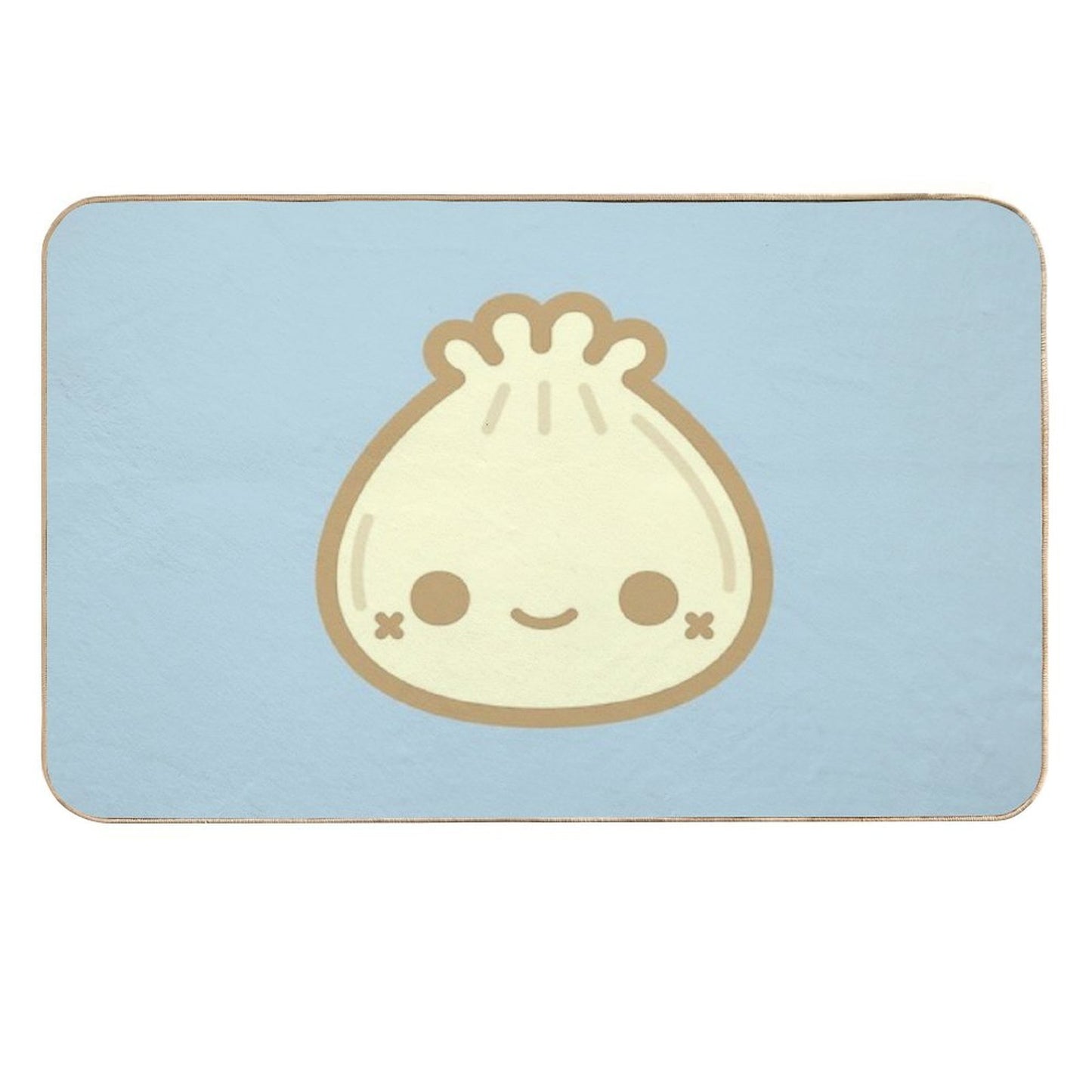 Yummy Cute Steamed Bun  Multi-Purpose Bath Mat