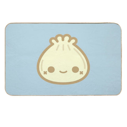 Yummy Cute Steamed Bun  Multi-Purpose Bath Mat