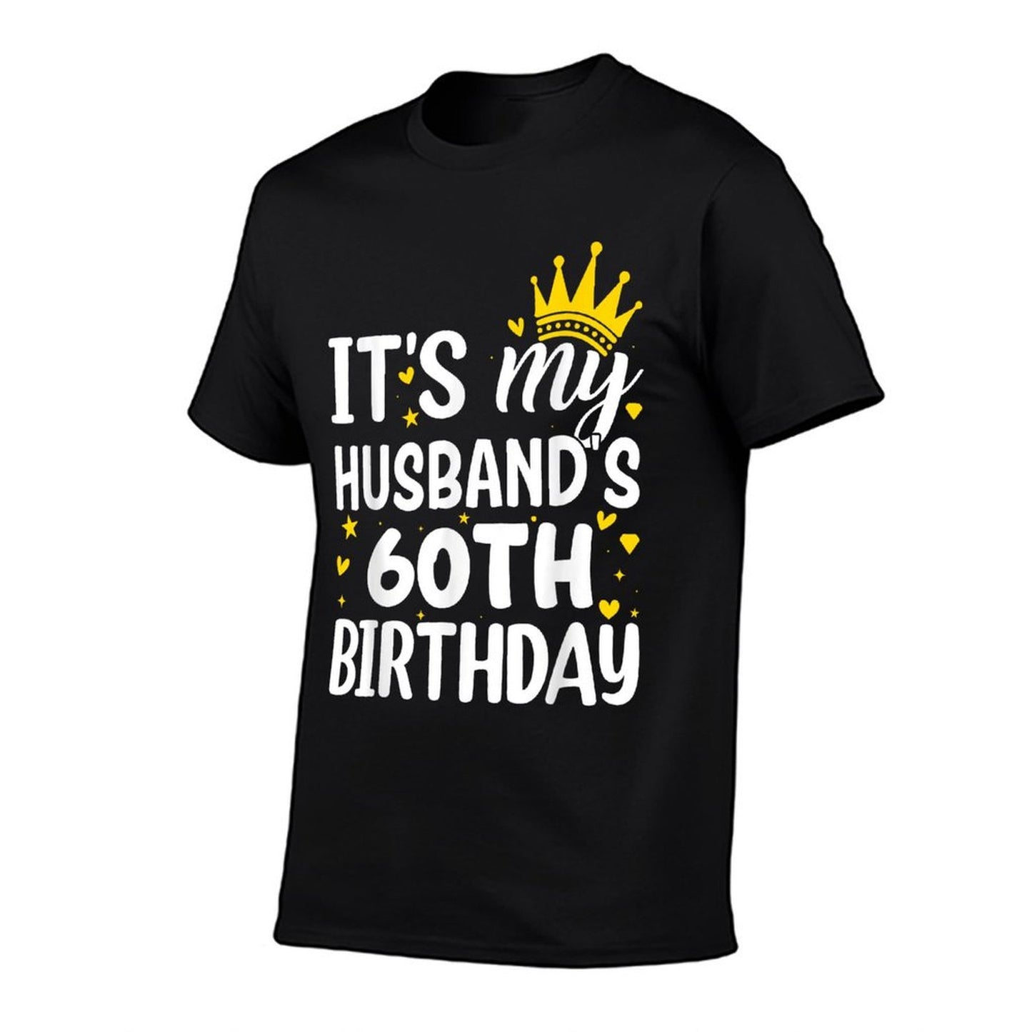 It's My Husband's 60 Year Old Birthday Couple 60th  Eco-friendly Material T-Shirt