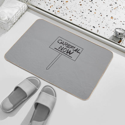 Careful Now  High-Traffic Bath Mat