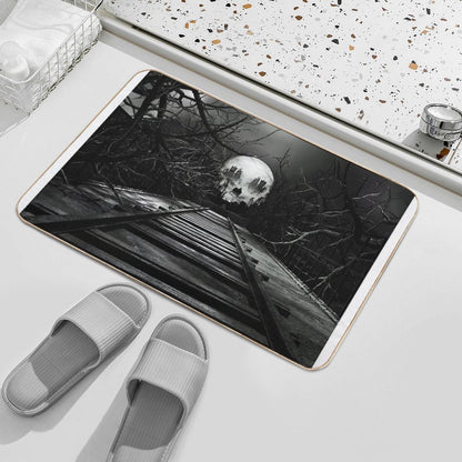 End of The Line  Fade-Resistant Bath Mat